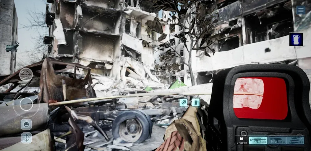 Shooter War WW3 CoopValor 2056 (Шутер  Третья мировая война) [МОД: Меню, Бесконечные монеты и Открытые уровни] Screenshot 5