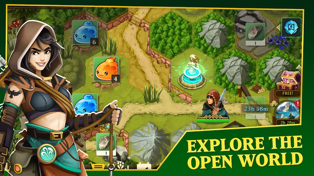 Hero Legacy: Adventure RPG (Хиро Легаси) [МОД: Деньги, Монеты и Меню MOD] Screenshot 1