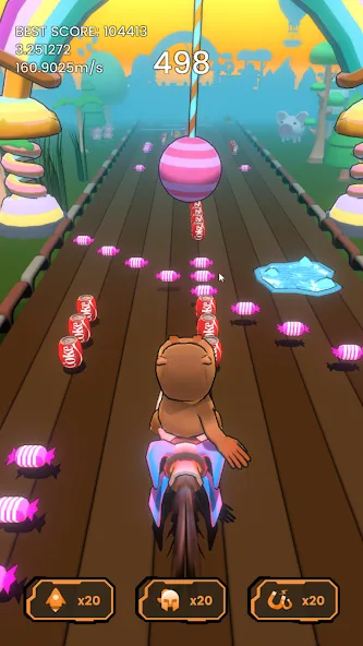 Hippo Dash (Хиппо Дэш) [МОД: Все открыто, Дополнительные деньги и Меню MOD] Screenshot 2