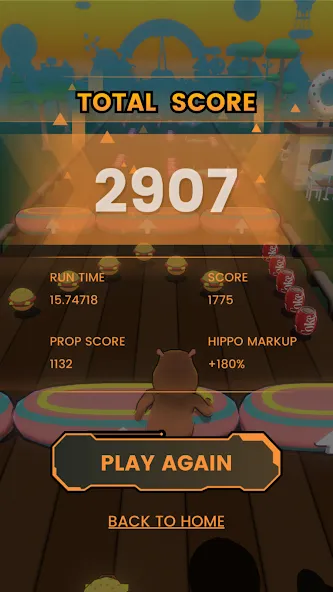 Hippo Dash (Хиппо Дэш) [МОД: Все открыто, Дополнительные деньги и Меню MOD] Screenshot 4