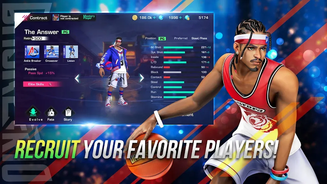 Basketrio - Allstar Streetball (Баскетрио) [МОД: Все открыто, Дополнительные деньги и Меню MOD] Screenshot 2