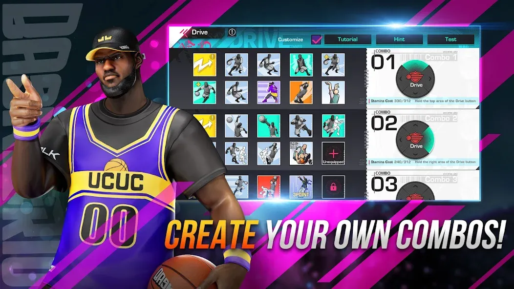 Basketrio - Allstar Streetball (Баскетрио) [МОД: Все открыто, Дополнительные деньги и Меню MOD] Screenshot 4
