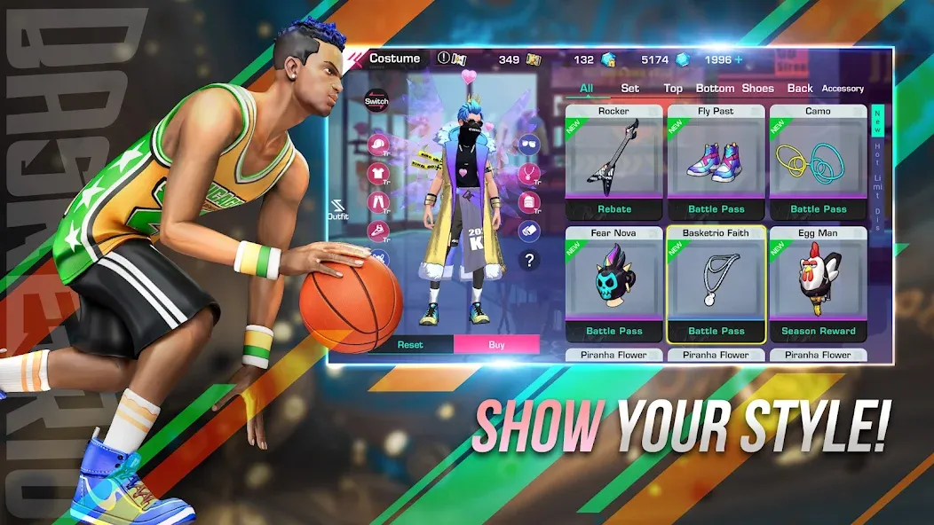 Basketrio - Allstar Streetball (Баскетрио) [МОД: Все открыто, Дополнительные деньги и Меню MOD] Screenshot 5