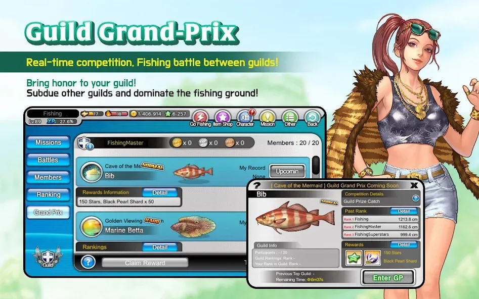 Fishing Superstars (Фишинг Суперзвезды) [МОД: Много монет, Открытые уровни и Мега MOD] Screenshot 3