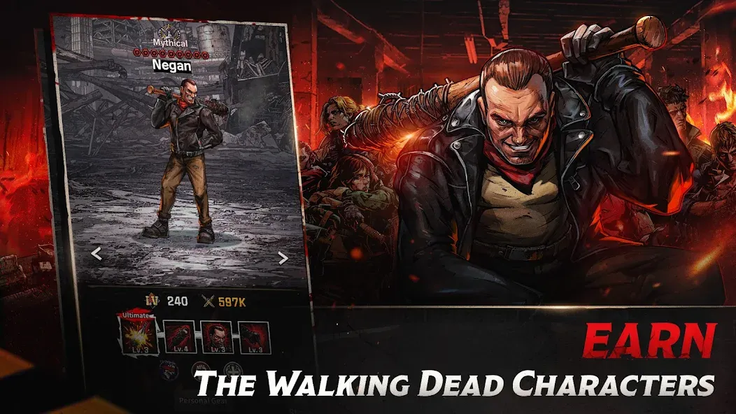 The Walking Dead: All-Stars (Зе Вокинг Дед) [МОД: Много монет, Открытые уровни и Мега MOD] Screenshot 3