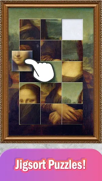 Jigsort Puzzles (Джигсорт Пазлы) [МОД: Деньги, Монеты и Меню MOD] Screenshot 1