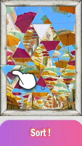 Jigsort Puzzles (Джигсорт Пазлы) [МОД: Деньги, Монеты и Меню MOD] Screenshot 2