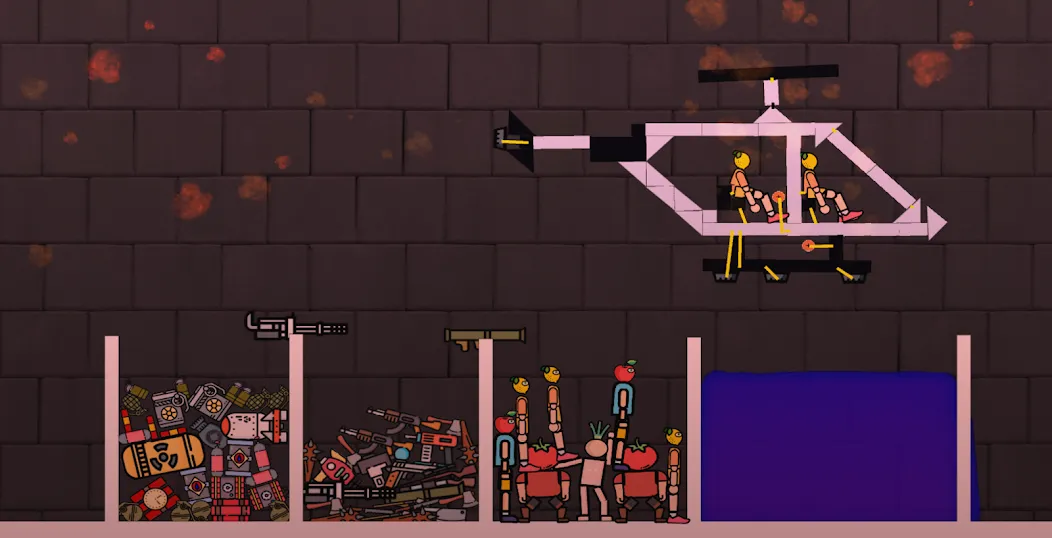 Gore Ragdoll Playground (Горе Рэгдолл Плейграунд) [МОД: Деньги, Монеты и Меню MOD] Screenshot 3
