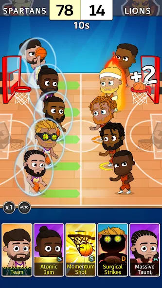 Idle Five Basketball tycoon (Айдл Файв Баскетбольный тайкун) [МОД: Много денег, Монет и Все открыто] Screenshot 4