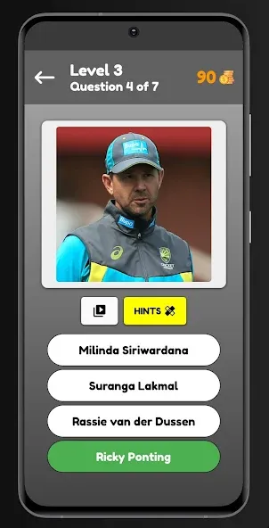 Cricket Quiz (Крикет Квиз) [МОД: Бесконечные деньги, Монеты и Мега MOD] Screenshot 1