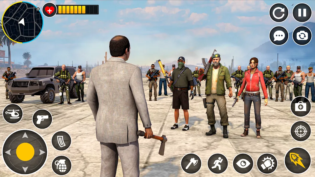 Grand Mafia Vegas Simulator (Гранд Мафия Вегас Симулятор) [МОД: Все открыто, Дополнительные деньги и Меню MOD] Screenshot 1