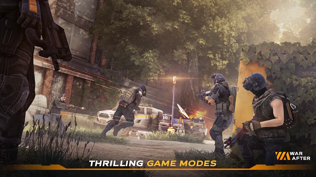 War After: PvP Shooter (Вар Афтер) [МОД: Меню, Бесконечные монеты и Открытые уровни] Screenshot 4