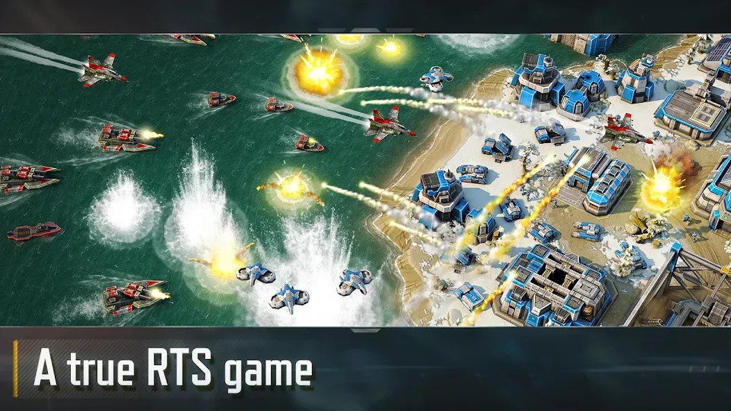 Art of War 3:RTS strategy game (Арт оф Вар 3) [МОД: Много монет, Открытые уровни и Мега MOD] Screenshot 1