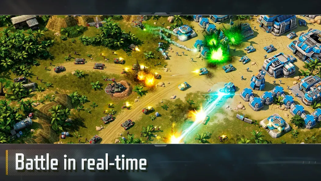 Art of War 3:RTS strategy game (Арт оф Вар 3) [МОД: Много монет, Открытые уровни и Мега MOD] Screenshot 2