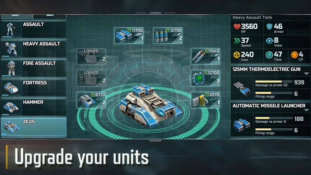 Art of War 3:RTS strategy game (Арт оф Вар 3) [МОД: Много монет, Открытые уровни и Мега MOD] Screenshot 3