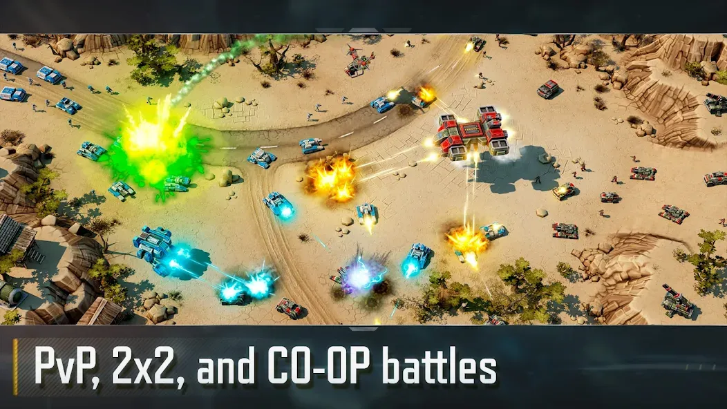 Art of War 3:RTS strategy game (Арт оф Вар 3) [МОД: Много монет, Открытые уровни и Мега MOD] Screenshot 4
