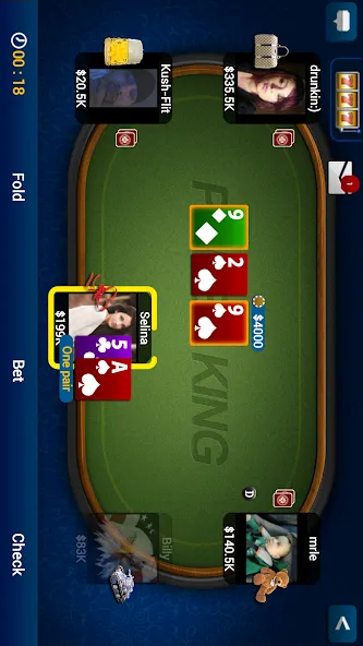 Texas Holdem Poker Pro (Техасский Холдем Покер Про) [МОД: Много монет, Открытые уровни и Мега MOD] Screenshot 2