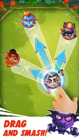 Smashing Four: PvP Hero bump (мэшинг фоур) [МОД: Деньги, Монеты и Меню MOD] Screenshot 3