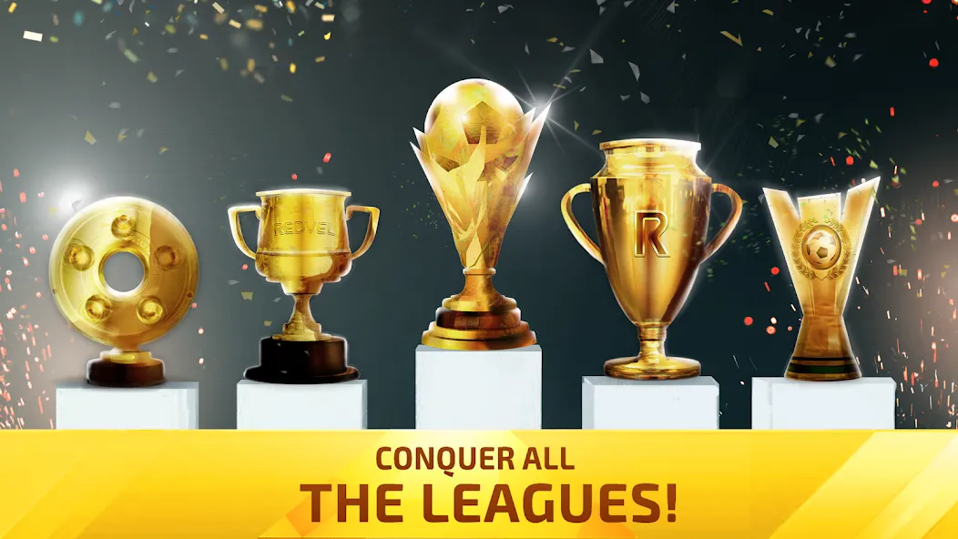 Soccer Star 24 Top Leagues (Футбольная звезда 23 Топ Лиги) [МОД: Много денег, Монет и Все открыто] Screenshot 3