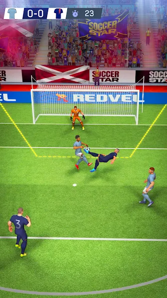 Soccer Star: Super Champs (Соккер Стар 22) [МОД: Все открыто, Дополнительные деньги и Меню MOD] Screenshot 2