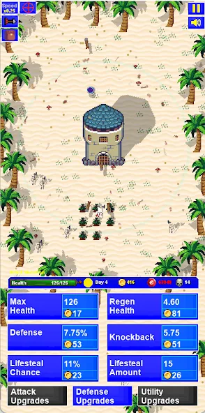 Lone Tower Roguelike Defense (Лон Тауэр Рогалик Защиты) [МОД: Деньги, Монеты и Меню MOD] Screenshot 5