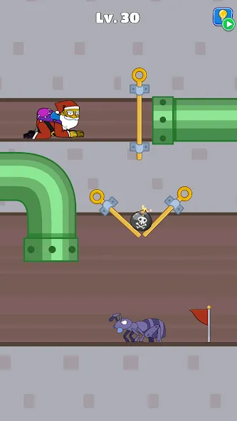Prison Escape: Pin Puzzle (Позонный эксперт) [МОД: Меню, Бесконечные монеты и Открытые уровни] Screenshot 5