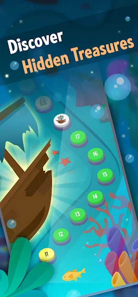Word Riddles: Guess & Learn [МОД: Меню, Бесконечные монеты и Открытые уровни] Screenshot 3