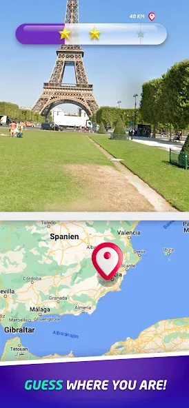 GeoGuessr (ДжиоГеср) [МОД: Деньги, Монеты и Меню MOD] Screenshot 1