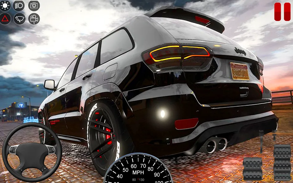 US Prado Car Games Simulator [МОД: Много монет, Открытые уровни и Мега MOD] Screenshot 1