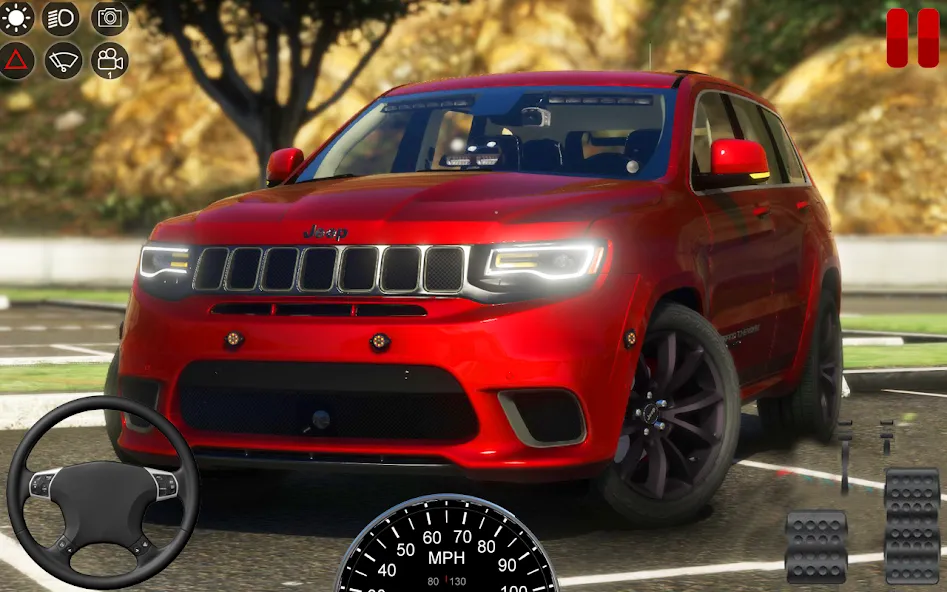 US Prado Car Games Simulator [МОД: Много монет, Открытые уровни и Мега MOD] Screenshot 3