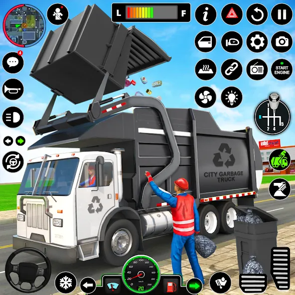 Truck Driving Games Truck Game (Трак Драйвинг игры Трак игра) [МОД: Деньги, Монеты и Меню MOD] Screenshot 1