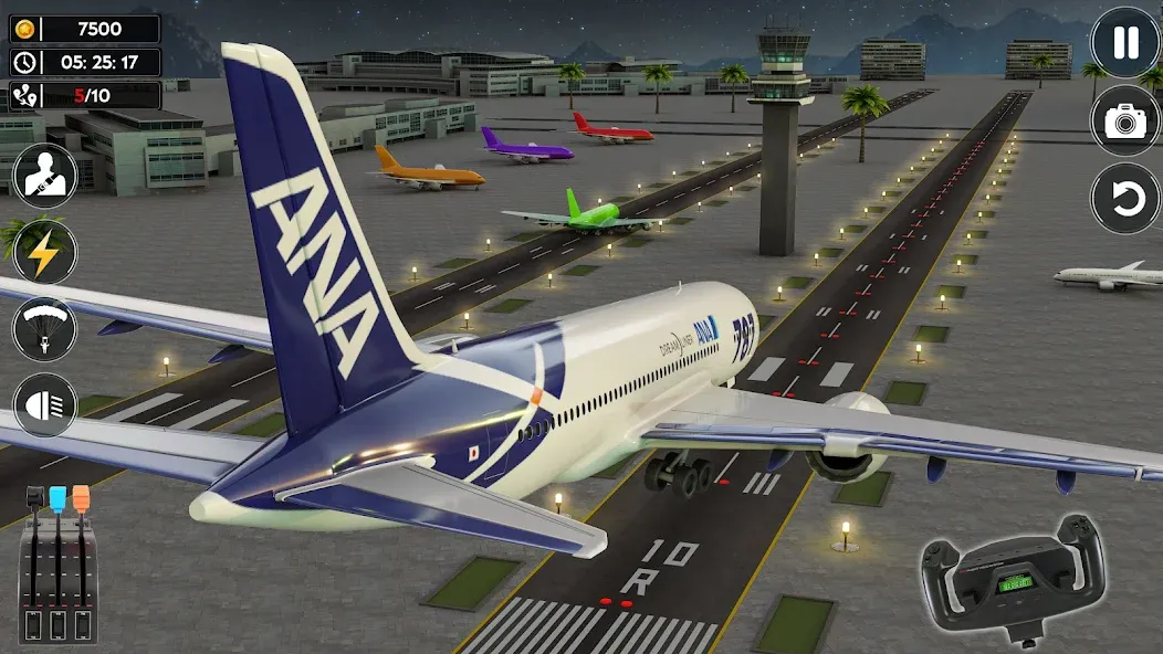 Airplane Flight Simulator 2023 [МОД: Бесконечные деньги, Монеты и Мега MOD] Screenshot 3