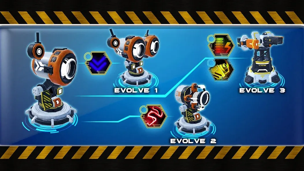 Modular Tower Defense (Модульная оборона башни) [МОД: Много денег, Монет и Все открыто] Screenshot 2