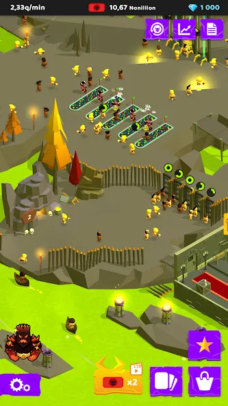 Hell: Idle Evil Tycoon Sim (Хелл) [МОД: Все открыто, Дополнительные деньги и Меню MOD] Screenshot 3