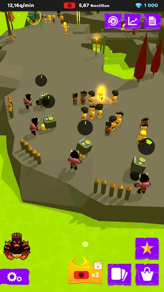 Hell: Idle Evil Tycoon Sim (Хелл) [МОД: Все открыто, Дополнительные деньги и Меню MOD] Screenshot 4