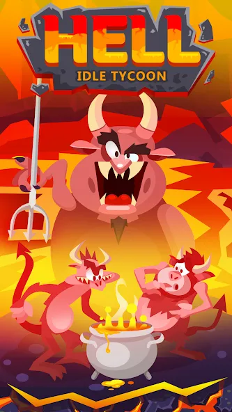 Hell: Idle Evil Tycoon Sim (Хелл) [МОД: Все открыто, Дополнительные деньги и Меню MOD] Screenshot 5