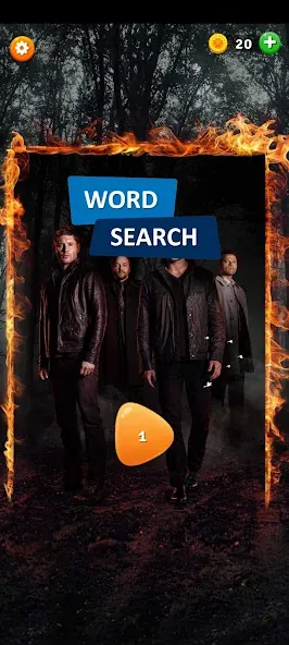 Supernatural Word Search (упернатуральный поиск слов) [МОД: Бесконечные деньги, Монеты и Мега MOD] Screenshot 1