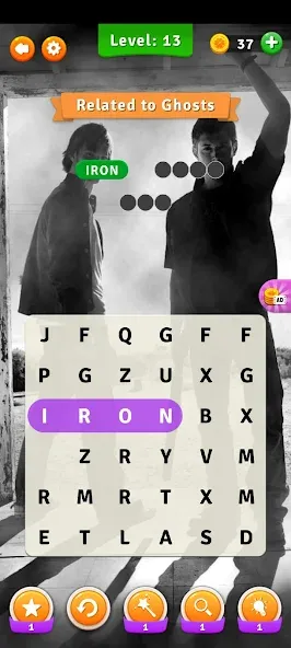 Supernatural Word Search (упернатуральный поиск слов) [МОД: Бесконечные деньги, Монеты и Мега MOD] Screenshot 5