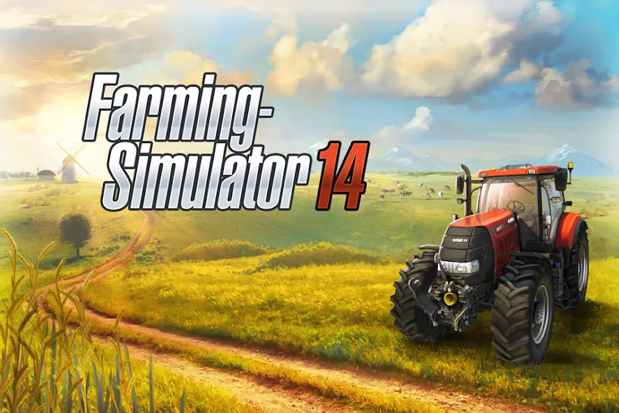 Farming Simulator 14 (Фарминг Симулятор 14) [МОД: Деньги, Монеты и Меню MOD] Screenshot 1