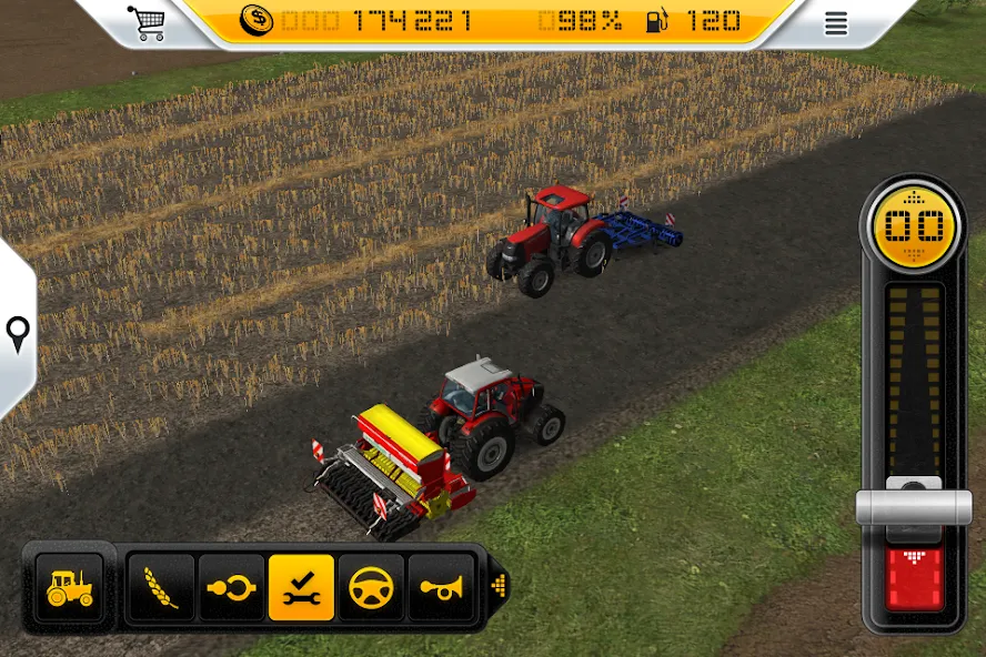 Farming Simulator 14 (Фарминг Симулятор 14) [МОД: Деньги, Монеты и Меню MOD] Screenshot 5