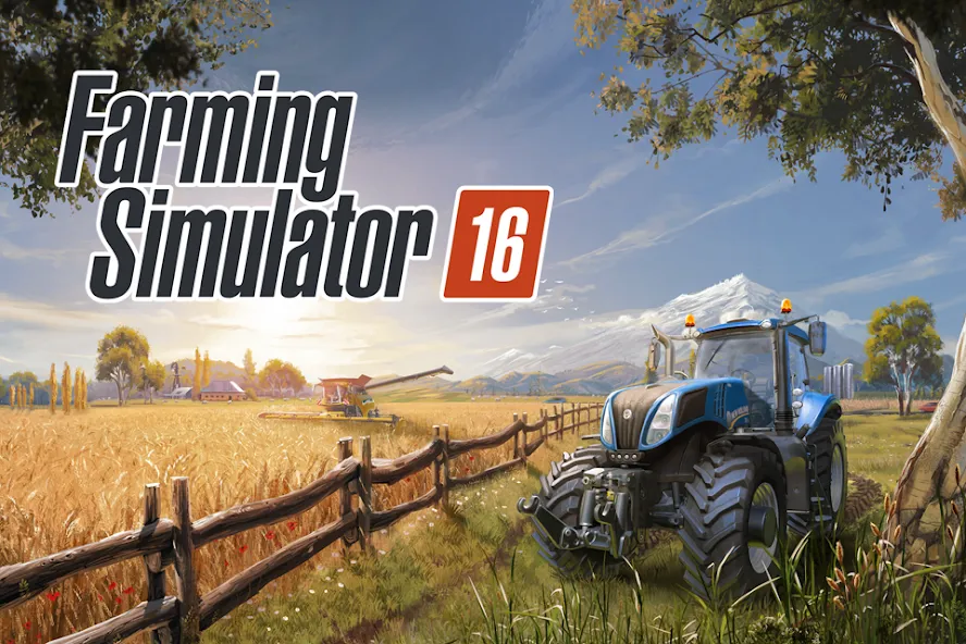 Farming Simulator 16 (Фарминг Симулятор 16) [МОД: Все открыто, Дополнительные деньги и Меню MOD] Screenshot 1