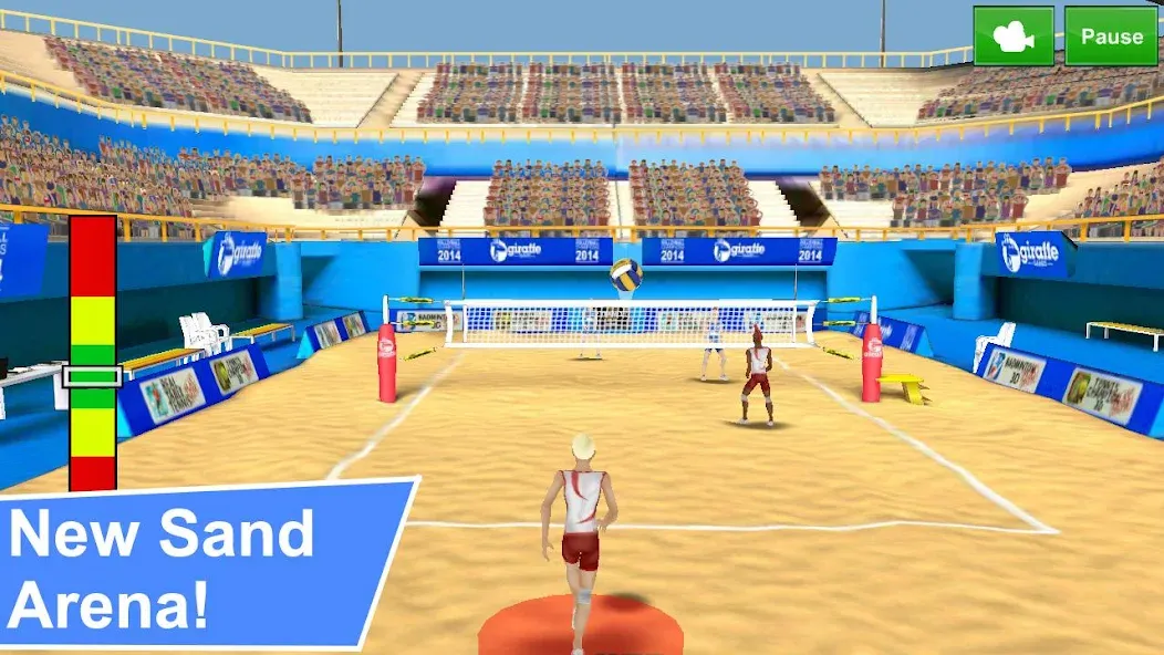 Volleyball Champions 3D - Onli [МОД: Деньги, Монеты и Меню MOD] Screenshot 1