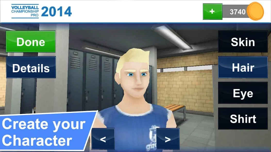 Volleyball Champions 3D - Onli [МОД: Деньги, Монеты и Меню MOD] Screenshot 5
