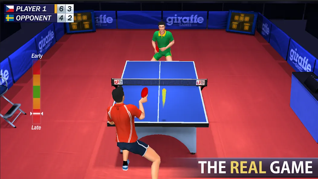 Table Tennis [МОД: Много монет, Открытые уровни и Мега MOD] Screenshot 2