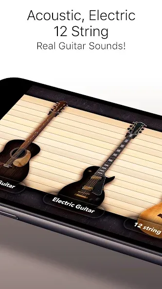 Real Guitar - Music Band Game [МОД: Много монет, Открытые уровни и Мега MOD] Screenshot 4