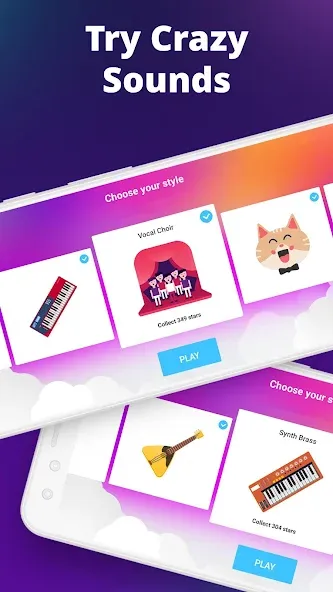 Piano - Play & Learn Music (Пиано) [МОД: Меню, Бесконечные монеты и Открытые уровни] Screenshot 3