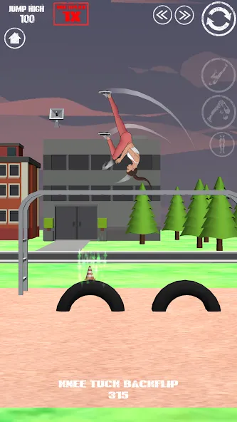 SWAGFLIP - Parkour Origins (СВАГФЛИП) [МОД: Много денег, Монет и Все открыто] Screenshot 1