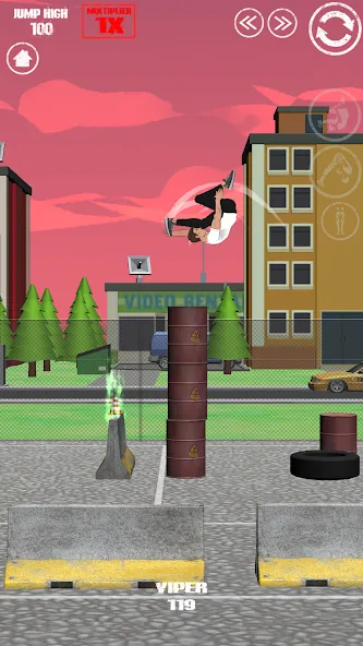 SWAGFLIP - Parkour Origins (СВАГФЛИП) [МОД: Много денег, Монет и Все открыто] Screenshot 4