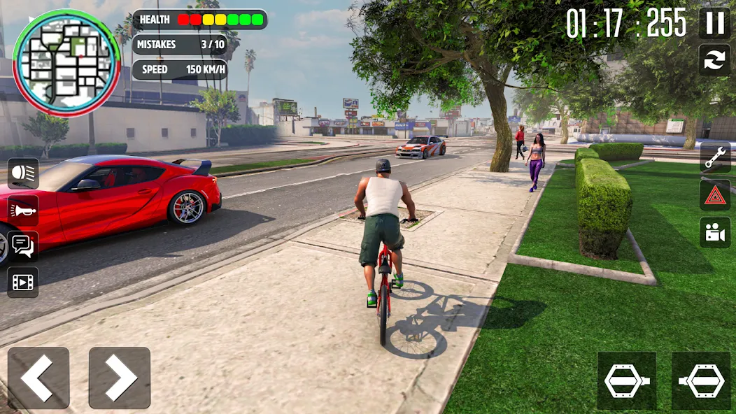 Cycle Stunt Games: Cycle Game (Оффроад Велосипедист ) [МОД: Все открыто, Дополнительные деньги и Меню MOD] Screenshot 3