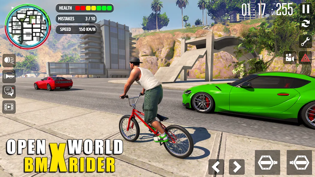 Cycle Stunt Games: Cycle Game (Оффроад Велосипедист ) [МОД: Все открыто, Дополнительные деньги и Меню MOD] Screenshot 5